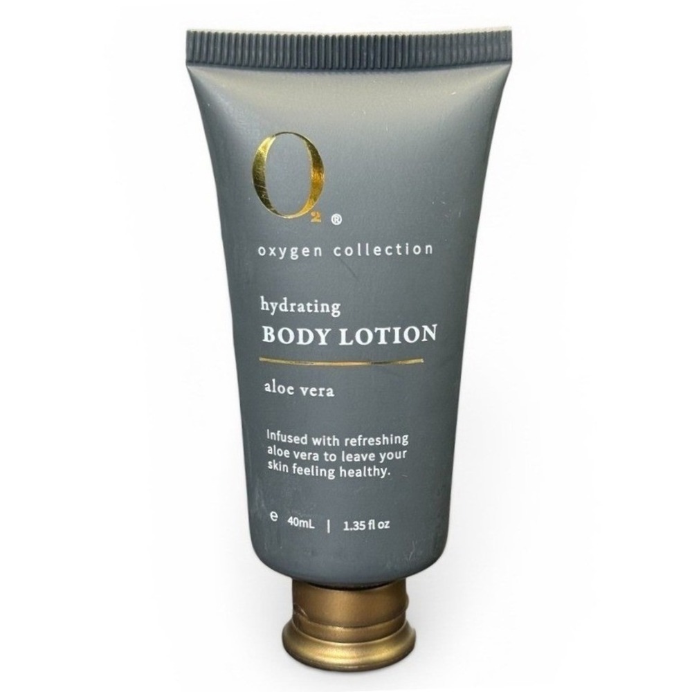 O2 Oxygen Collection Single Travel Size Hydrating Aloe Vera Body Lotion 1.35